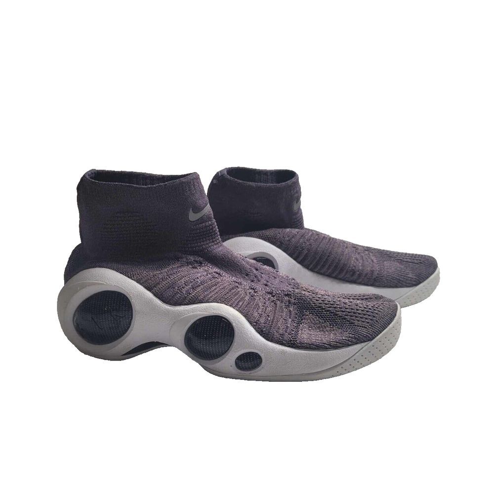 3580 Nike‎ Flight Bonafide GS 'Plum' Kids Size 7 Shoes - Good Condition